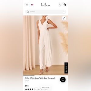 Elegant White Jumpsuit